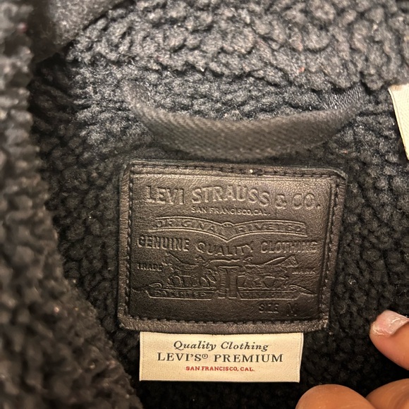 NEW Black #Levi’s Trucker Jacket - Picture 3 of 4